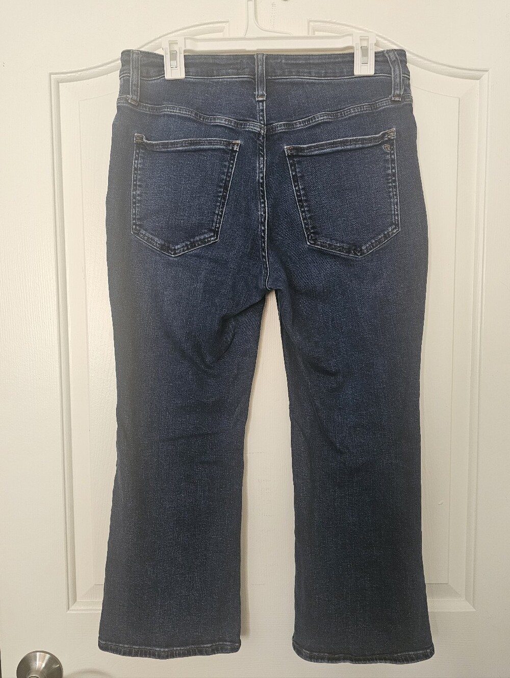 Madewell Petite Curvy Kick Out Crop Jeans - Picture 4 of 9